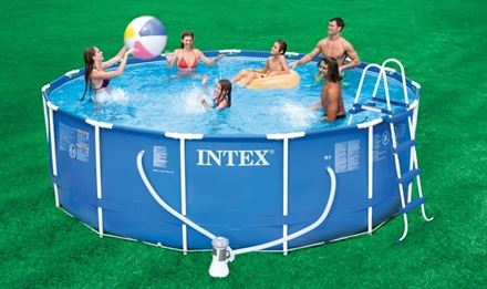 בריכה עגולה INTEX 457X122 עולם הביליארד